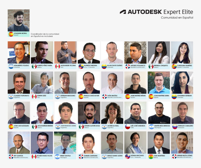 Equipo Autodesk Expert Elite de la Comunidad en Español